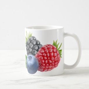 Wild berries coffee mug
