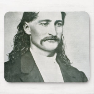 'Wild Bill' Hickok (b/w photo) Mouse Pad