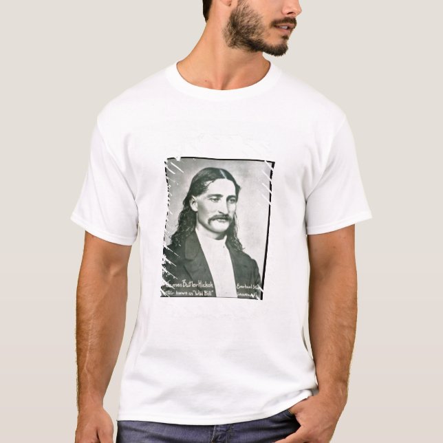 'Wild Bill' Hickok (b/w photo) T-Shirt (Front)