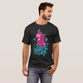 wild bird and parrot art fun hoodie unsexed T-Shir T-Shirt