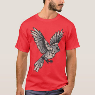 Wild Bird Flying retro vintage T-Shirt