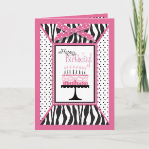 Wild Birthday Cake HP Card