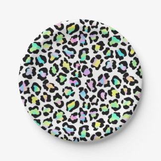 Wild Birthday party Leopard Birthday Paper Plates