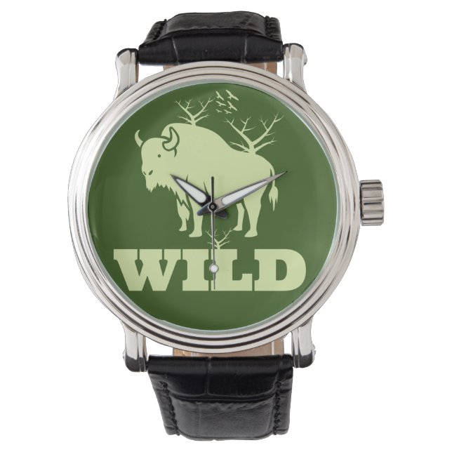 Wild bison watch (Front)