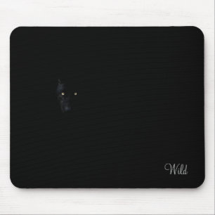 Wild Black Jaguar Mousepad