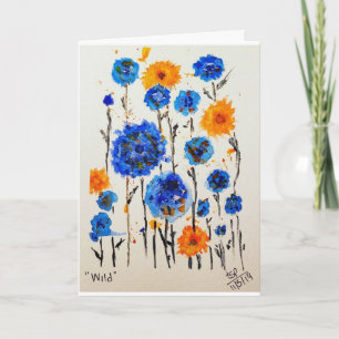 "Wild"  Blank Note Card
