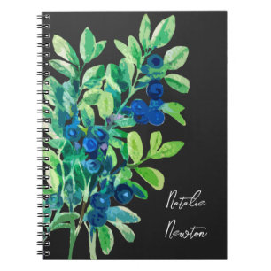 wild blueberries  notebook