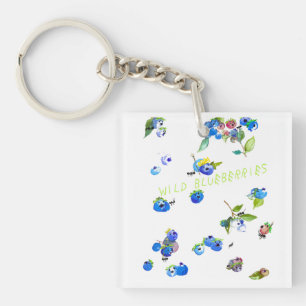 Wild Blueberry Key Ring