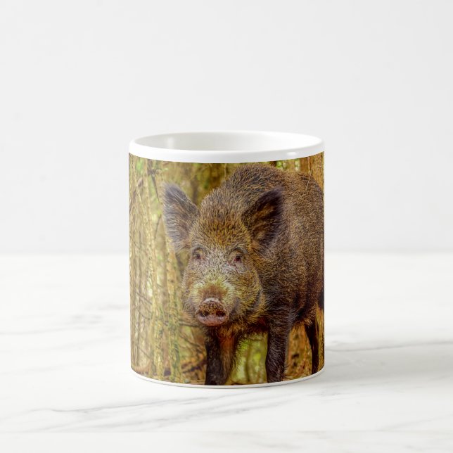 Wild Boar Coffee Mug (Center)