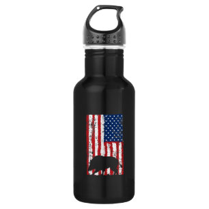 Wild Boar Hunt Design for American Hunters 532 Ml Water Bottle
