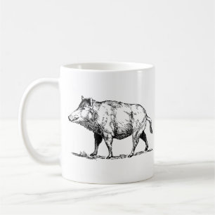 Wild Boar / Wildschwein Coffee Mug