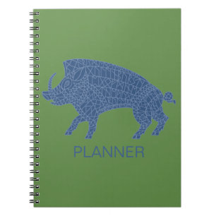 Wild Boar with Runes Notebook