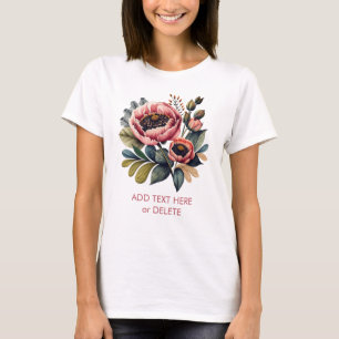 Wild Boho Free-Spirited Floral Style T-Shirt