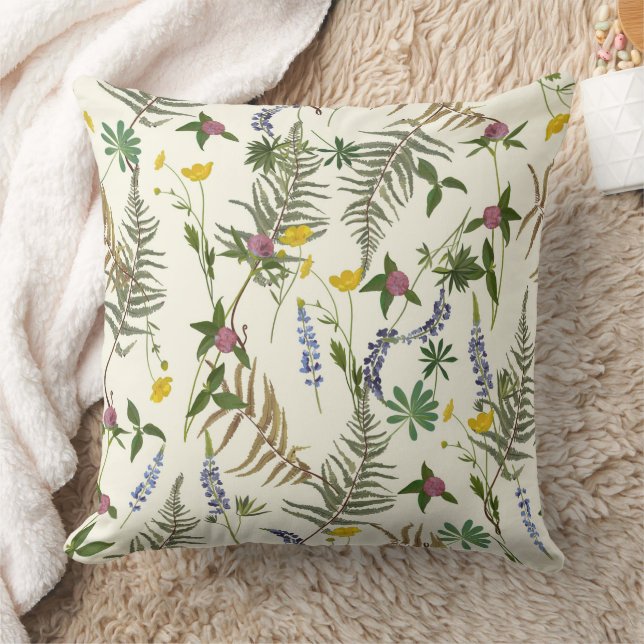 Wild Botanical Cushion (Blanket)
