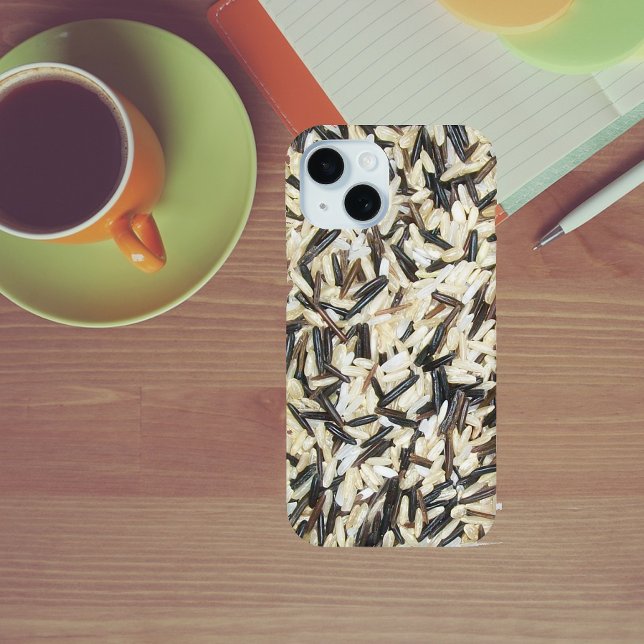 Wild, Brown, and White Rice Case-Mate iPhone Case (Creator Uploaded)