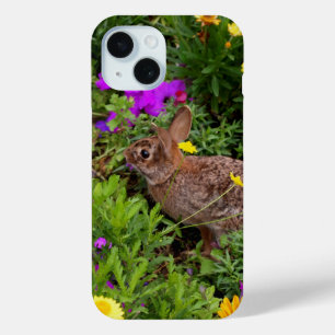 Wild Brown Rabbit Photography iPhone 15 Case