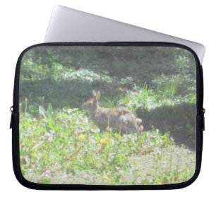 Wild Bunny Laptop Sleeve