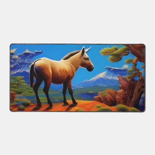 Wild Burro - Mountain Vista Desk Mat