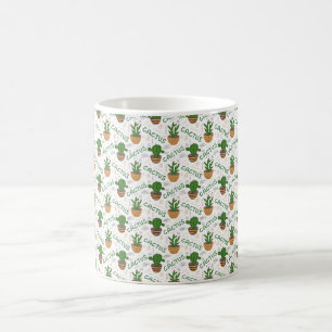 Wild Cactus Pattern Coffee Mug