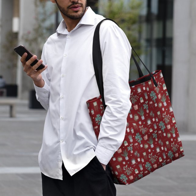 Wild Cactus Pattern Tote Bag (Creator Uploaded)