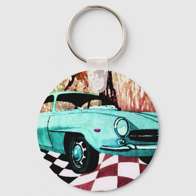 Wild Car - Alfa CricketDiane Art & Design Key Ring (Front)