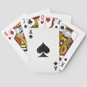 Wild card design ace of spade