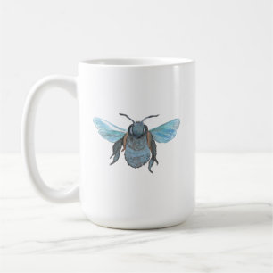 Wild Carpenter Bee Flying Coffee Mug