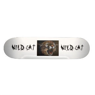 "WILD CAT" Awesome Skateboard! Skateboard
