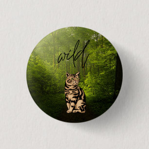 wild cat button