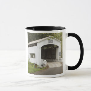 Wild Cat covered bridge, Lane County, Oregon Mug
