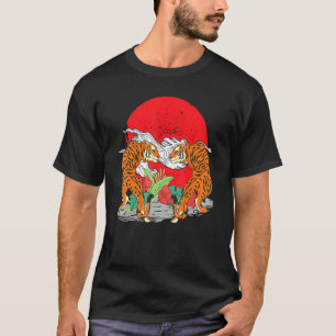 Wild Cat Jungle Predator Wildlife Animal Asian Ti T-Shirt