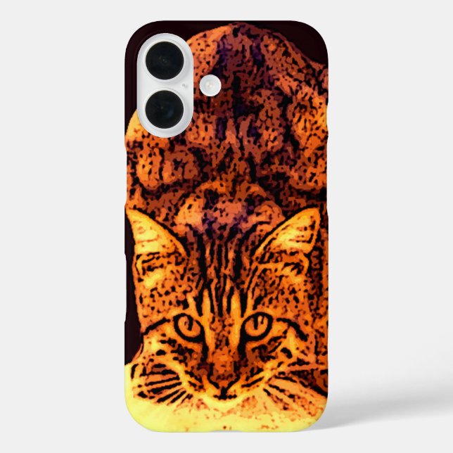 WILD CAT KITTEN Case-Mate iPhone CASE (Back)