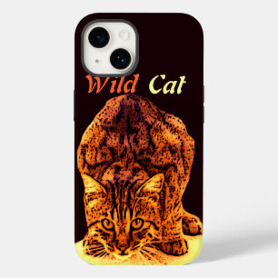 WILD CAT KITTEN iPhone CASE