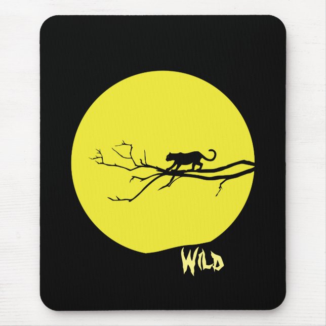 Wild Cat Mousepad (Front)
