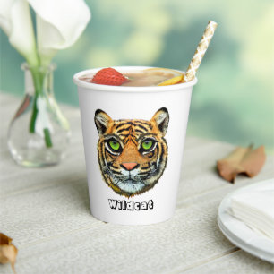Wild Cat Paper Cups