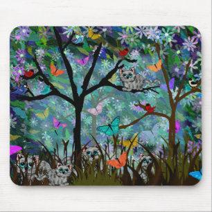 Wild Cats Mouse Pad