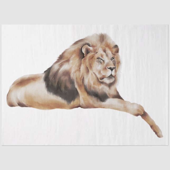 Wild Cats Series Design 7 Tissue Paper (Front)