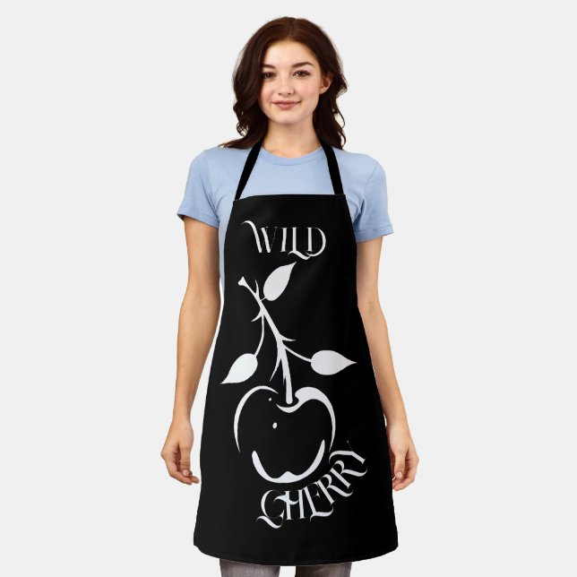 Wild Cherry  Apron (Worn)