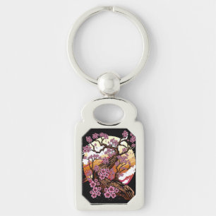 Wild Cherry Blossom Key Ring