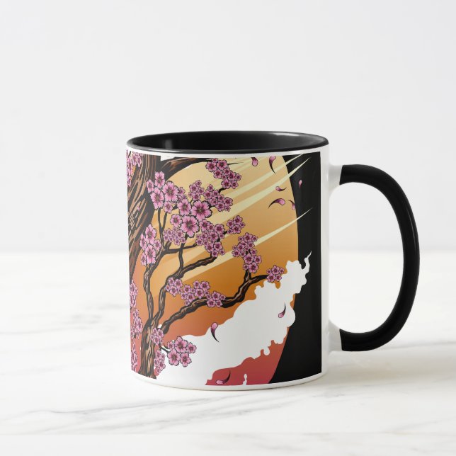 Wild Cherry Blossom Mug (Right)