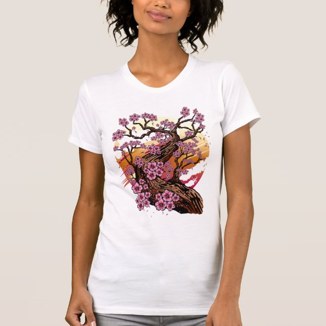 Wild Cherry Blossom T-Shirt (Front)