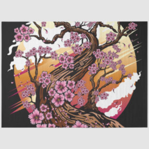 Wild Cherry Blossom Tissue Paper