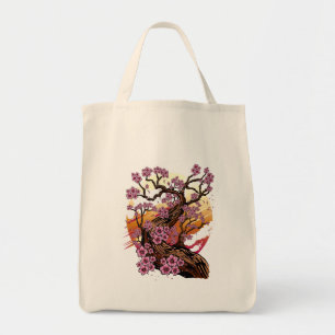 Wild Cherry Blossom Tote Bag