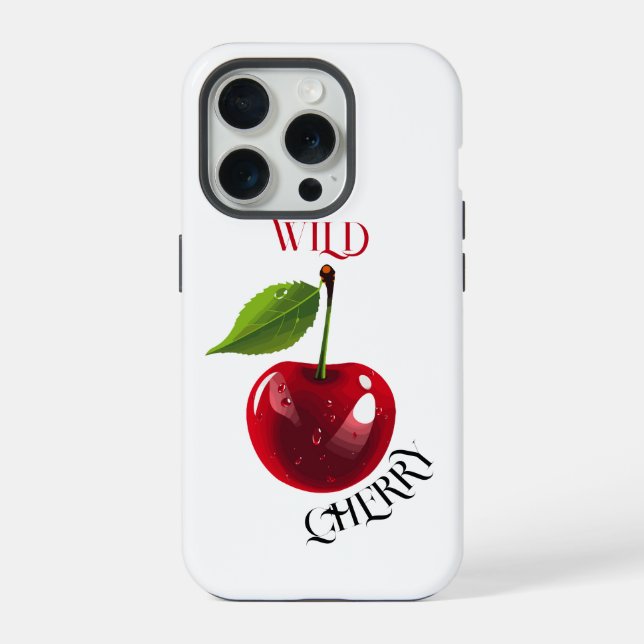 Wild Cherry  iPhone Case (Back)