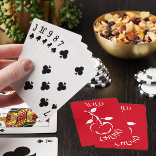 Wild Cherry Playing Cards