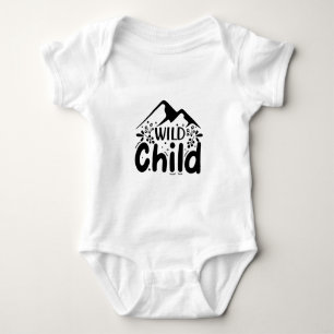 Wild child baby bodysuit