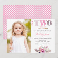 Wild Child Bohemian 2nd Birthday Party Picture