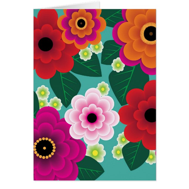 Wild Child Flower Power Card (Front)