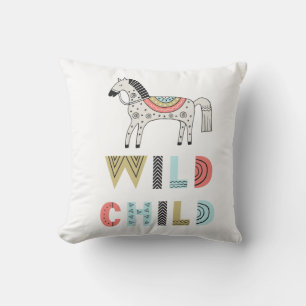 Wild Child Scandia Horse Baby Cushion