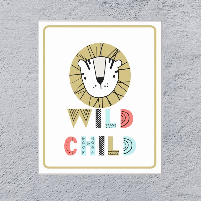 Wild Child Scandia Lion   Poster (Creator Uploaded)